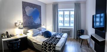 Фото номера Двухместный номер с 1 кроватью Отель Original Sokos Hotel Vaakuna Pori г. Пори 4